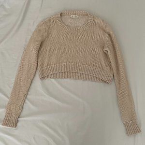 Urban Outfitters Crop Knit Sweater